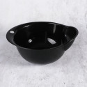 Black rinsing bowl for rice Black rinsing bowl for rice