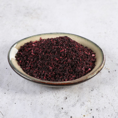 Freeze-dried organic shiso flakes with umeboshi plum Organic