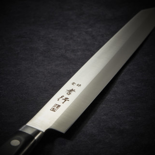 Kiritsuke Grand Knife Kiritsuke Yanagiba con hoja de sushi y sashimi 260 mm, diestro