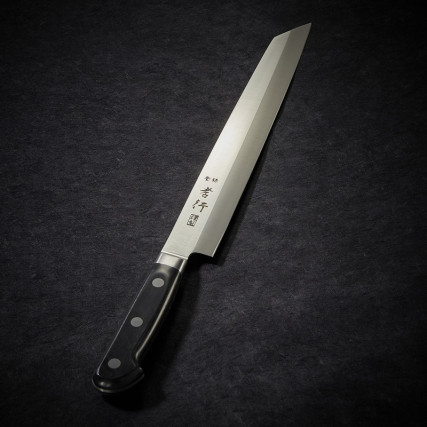 Cuchillo Grand Chef Kiritsuke Yanagiba para sushi y sashimi con hoja de 260 mm (para diestros)
