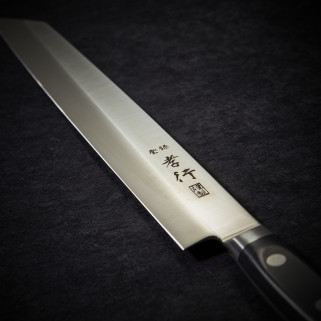 Cuchillo Grand Chef Kiritsuke Yanagiba para sushi y sashimi con hoja de 260 mm (para zurdos)