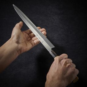Cuchillo Syubu para sashimi con hoja de 300 mm (para diestros)