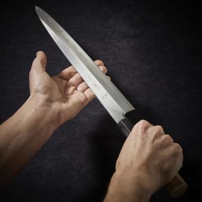 Syubu knife for sashimi 330 mm blade - right hand