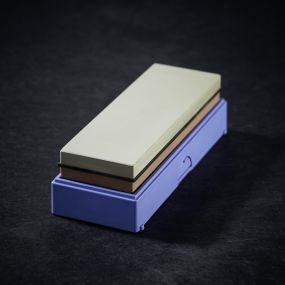 Water sharpening double sided sharpening stone, for sharpening finishing Japanese knives