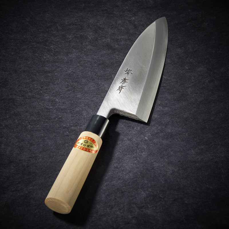 Deba knife for fish and poultries 180 mm blade - right hand