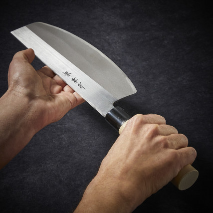 Cuchillo Kiri para maki sushi con hoja de 210 mm (para diestros)