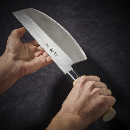 Cuchillo Kiri para maki sushi con hoja de 240 mm (para diestros)