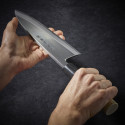Deba knife for fish and poultries 210 mm blade - right hand