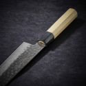 Chef knife Damascus 45 layers hammered blade 240 mm 