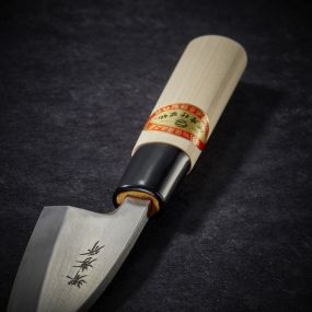 Couteau Deba pour poissons et volailles lame 90 mm - droitier
