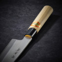 Cuchillo Funayuki Deba para pescado con hoja de 195 mm (para diestros)