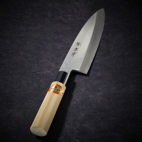 Cuchillo Funayuki Deba para pescado con hoja de 195 mm (para diestros)