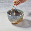 Mísa v soba nebo udon, tradiční design řeky Mísa v soba nebo udon, tradiční design řeky