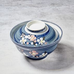 Donburi bowl (unagi, katsu-don), Japanese Ume design