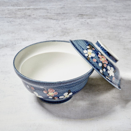 Donburi bowl (unagi, katsu-don), Japanese Ume design