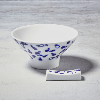 Nikko porcelanska posuda za rižu i štap