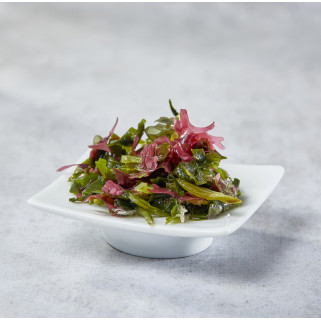 Bovenste algen salade