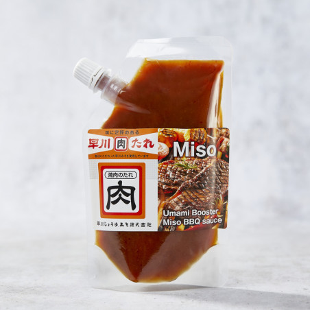 Salsa de barbacoa con cebada miso
