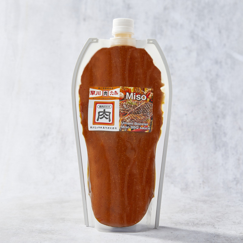 Sauce barbecue au miso d’orge