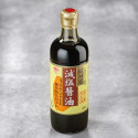 Sauce soja réduite en sel