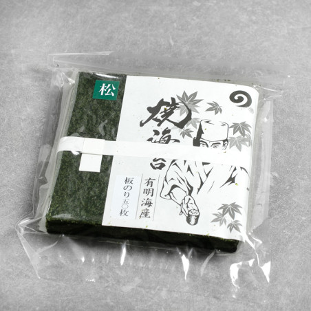 Matsu roasted plain nori seaweed, high grade