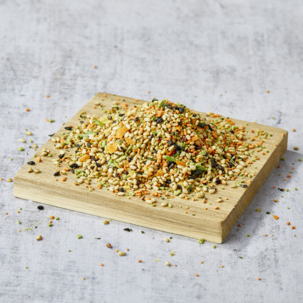 Furikake met furikake groenten