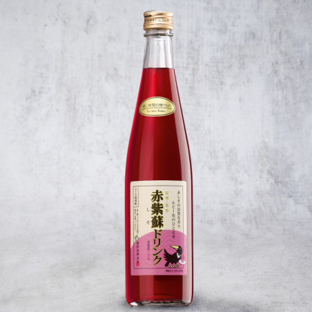 Délice with red shiso