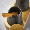 8cm set de moară de piper de 8 cm + container condimente