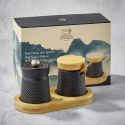 8cm set de moară de piper de 8 cm + container condimente