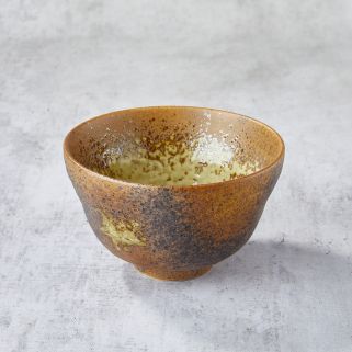 Bowl in Domburi, Nanban Ink Design