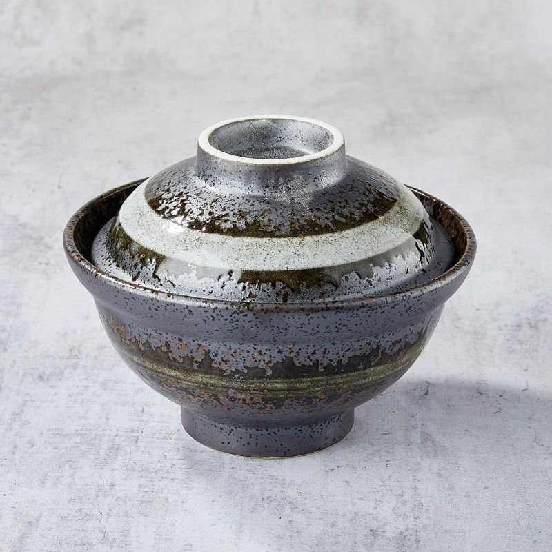 Donburi bowl (unagi, katsu-don), vortex design Donburi bowl (unagi, katsu-don), vortex design