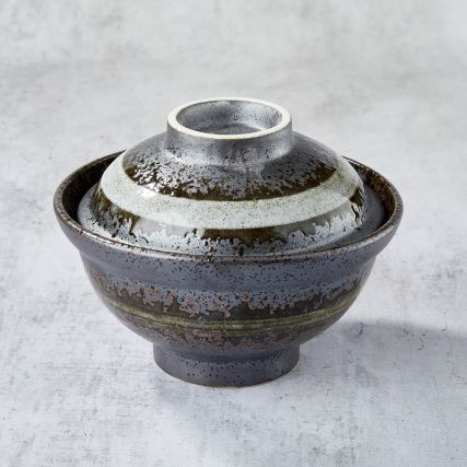 Schüssel in Donburi (UNAGI, Katsu-Don), Wirbeldesign