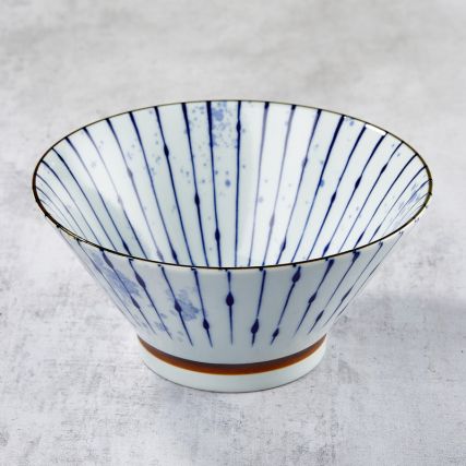 Castron în rāmen, Minoyaki Porcelan, Motiv Fukizumitokusa