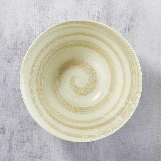 Tazón en Rāmen, Minoyaki Porcelana, Patrón Horitokusashiro