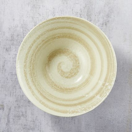 Kom in Rāmen, Minoyaki Porselein, Horitokusashiro-patroon