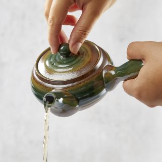 Banko Yaki τσαγιέρα Kiusu Hiramaruoribe 270 ml