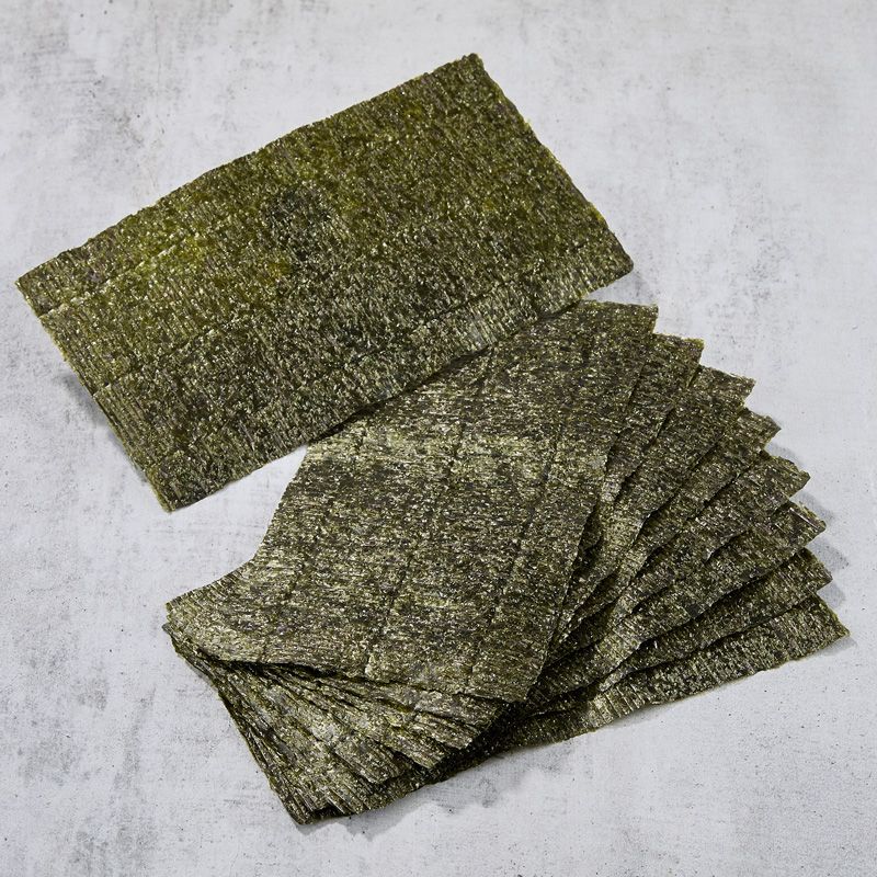 PREMIUM plain roasted nori seaweed from Saga (Ariake Sea) PREMIUM plain roasted nori seaweed from Saga (Ariake Sea)