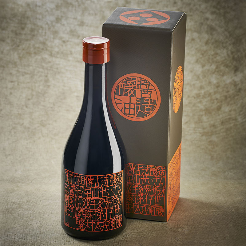 Premium Nomura Horikawaya Mitsuboshi shoyu soy sauce carafe
