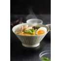Tazón de porcelana Minoyaki para rāmen, diseño FUKIZUMI Tazón de porcelana Minoyaki para rāmen, diseño FUKIZUMI
