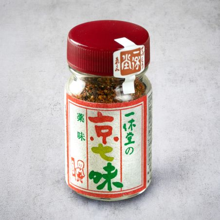 Mischen Sie 7 Kyo-Shichimi-Gewürze