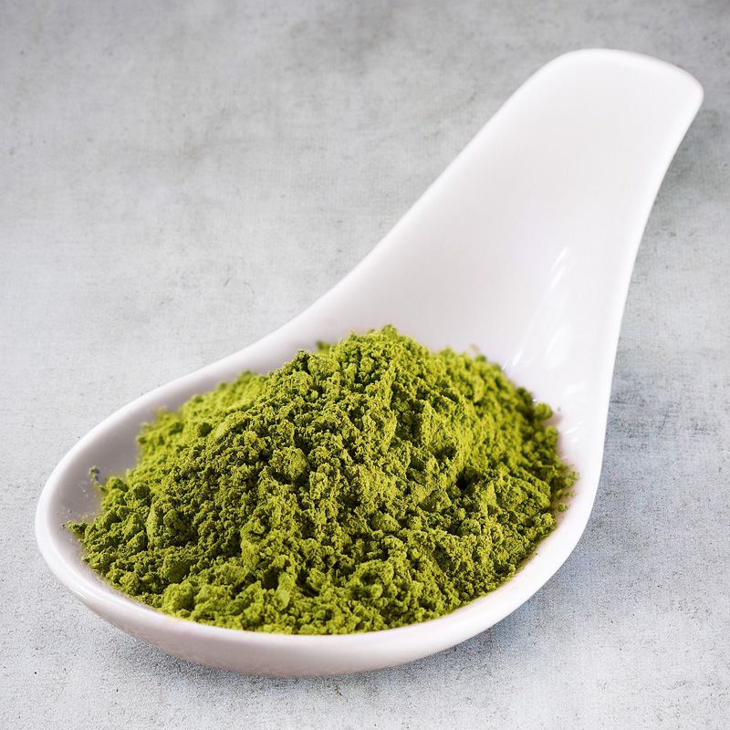Čaj Matcha Genmai s pečenom rižom Čaj Matcha Genmai s pečenom rižom
