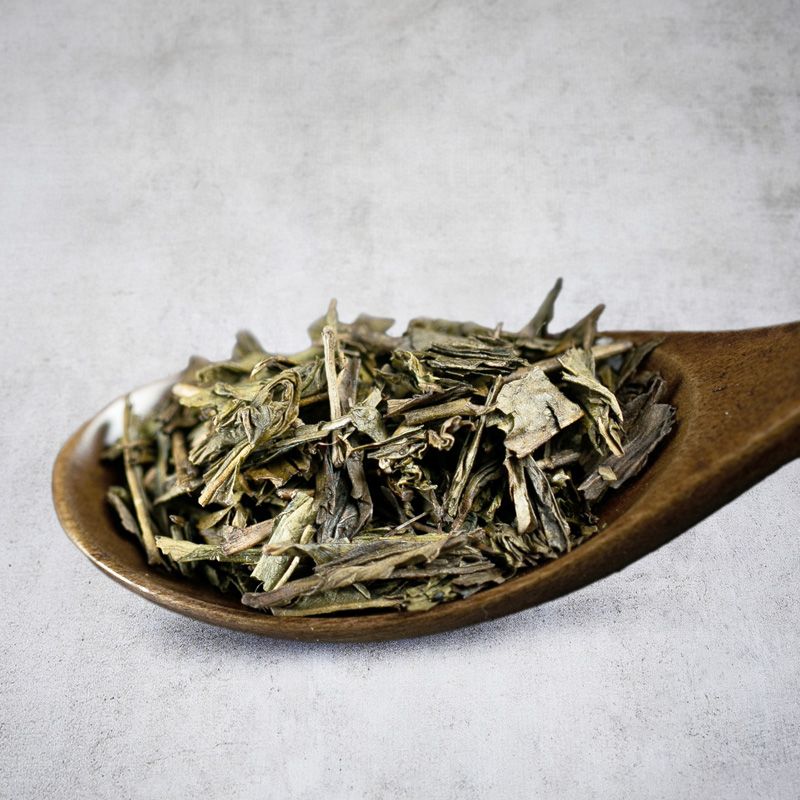 Bio hojicha te av uji *
