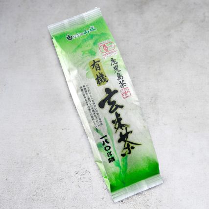 Bio Genmaicha Žalioji arbata iš Kagoshima
