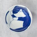 Cat nap and Fish designs rice bowls Cat nap and Fish designs rice bowls