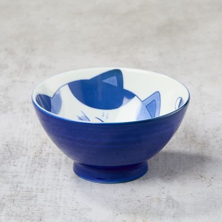 Оризова купа - котка и рибно дрямка