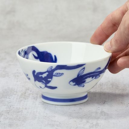 ライスボウル - 猫と魚の昼寝
