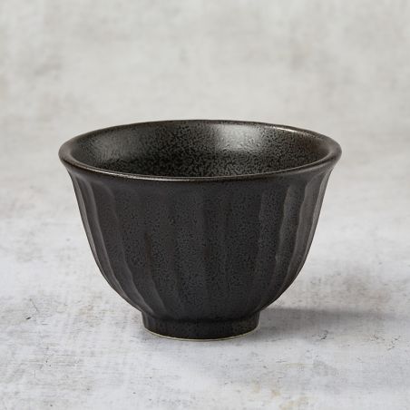 Argila de tigela de arroz shinogi Ø 11,5 cm, profundidade 7,7 cm