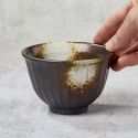 Bol à riz Shinogi argile Ø 11,5 cm, profondeur 7,7 cm Bol à riz Shinogi argile Ø 11,5 cm, profondeur 7,7 cm