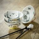 Animal design rice bowls Animal design rice bowls