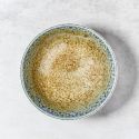 Brown and blue ramen bowl Brown and blue ramen bowl
